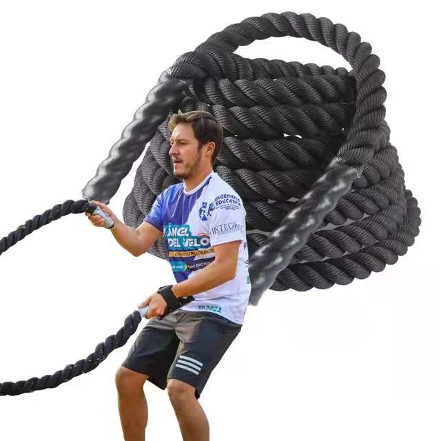 Gym exercise rope