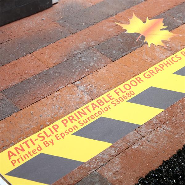 Best quality Reflective Vinyl Stickers - Anti-slip printable floor graphic – Prime Sign