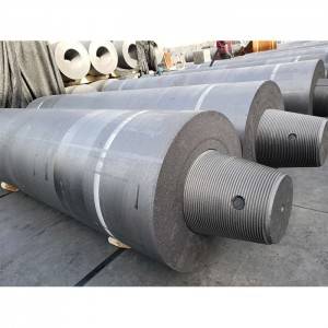 Manufacturer for UHP 450mm Graphite Electrode with Low Resistivity for Lf Furnace - UHP Graphite Electrode for EAF.& LF. Dia.550-700mm(Inch 22″- 28″) – Rubang