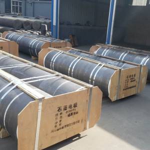 Factory wholesale Ultra High Power Graphite Electrode - HP Graphite Electrode for Electric Arc Furnace Dia.550-600mm(Inch 22″- 24″) – Rubang