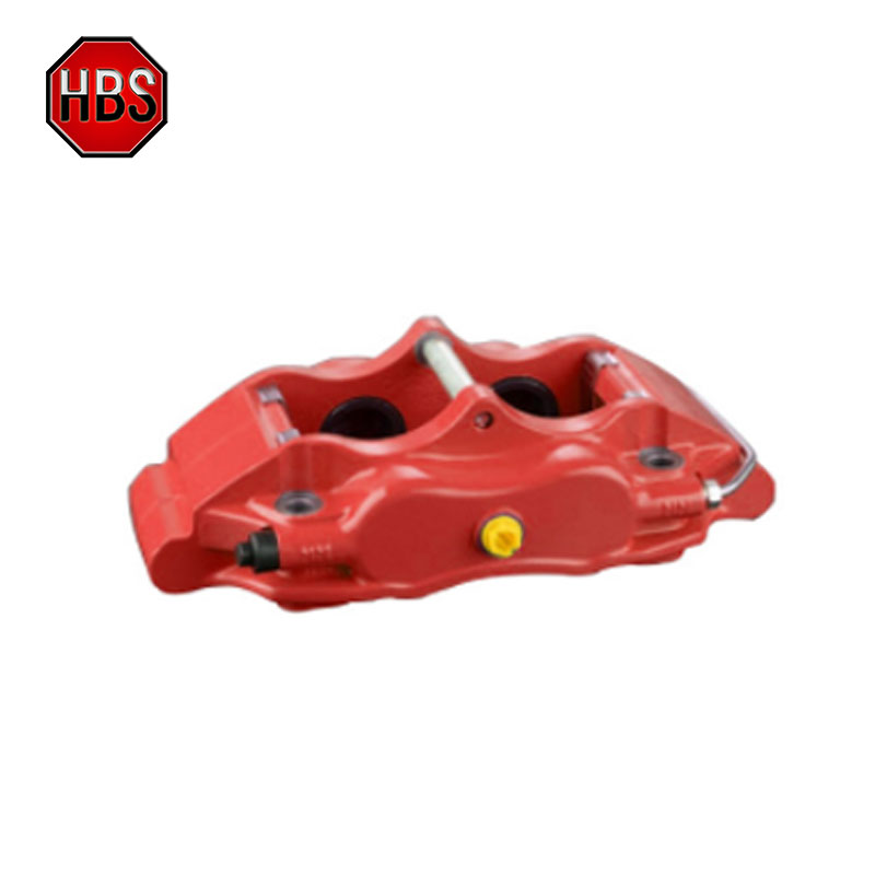 Online Exporter Hydraulic Brake Assembly - Front Brake Caliper With 4 Piston Red Coated For Racing Car – Hipsen