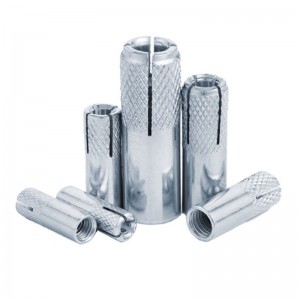 Cheapest Price   Concrete Sleeve Anchors  - Carbon steel zinc plated drop in anchor with knurled – Tianbang Fasteners