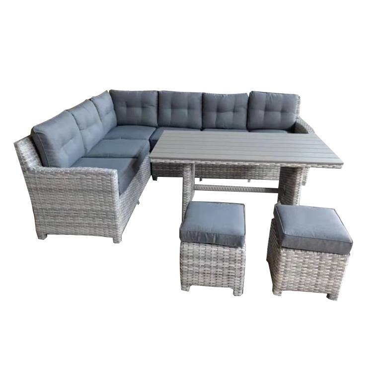 China wholesale Garden Sofa And Table Set - Fashion hot sale general use garden sofa rattan furniture set – Top Asian