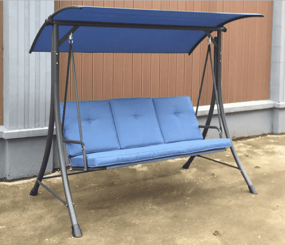 2018 Good Quality Metal Swing Chair - Luxury swing chair  outdoor folding swing rocking chair – Top Asian