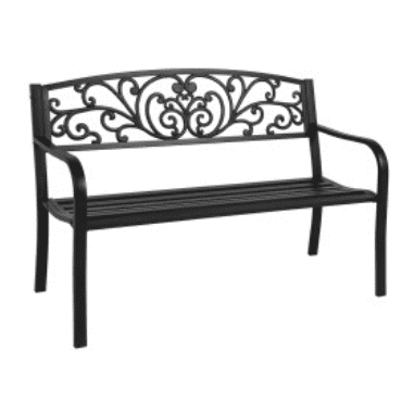 Chinese Professional Glass Patio Table - Outdoor Garden Patio Benches Park Bench – Top Asian