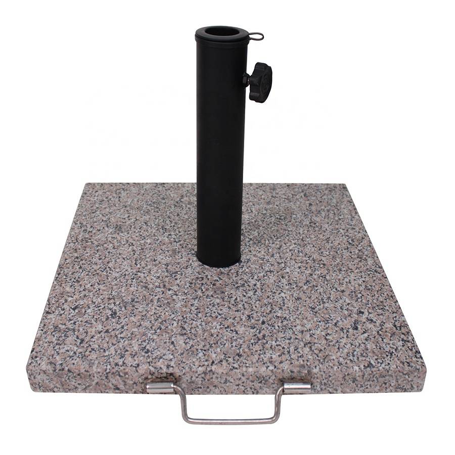 Wholesale Price Rolling Umbrella Base - Promotional Outdoor leisure patio granite umbrella base Granite Umbrella Stand – Top Asian