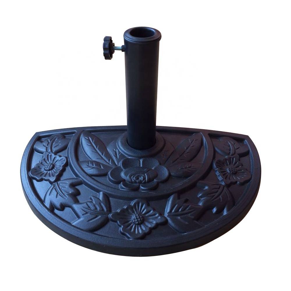 Super Lowest Price Umbrella Stand Table Base - 19in Half Patio Umbrella Stand Base Patio umbrella base – Top Asian