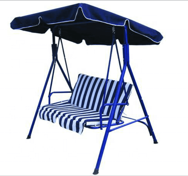 Low price supply double-seat garden swing luxury garden rocking chair
