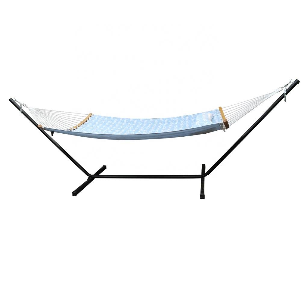 Chinese wholesale Wicker Hanging Chair - Curved  Bar Portable Hammock with Pillow and Carry Bag Hammock Swing Folding Hammock – Top Asian