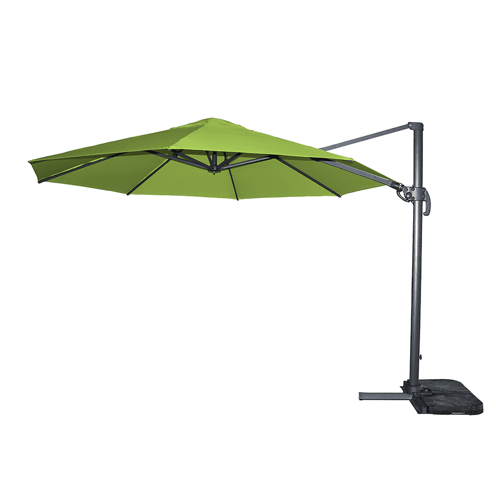 Fast delivery Modern Beach Umbrella - Hot sale Garden Aluminium Hanging Sun Umbrella Parasol 3.5M – Top Asian