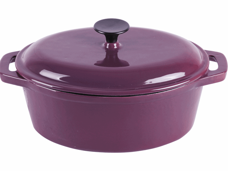 cast iron oval enameled casserole Featured Image