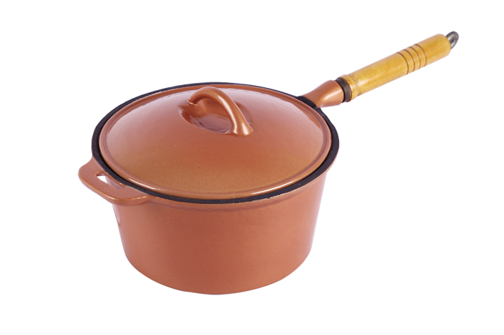 Cast Iron Enameled Sauce Pan