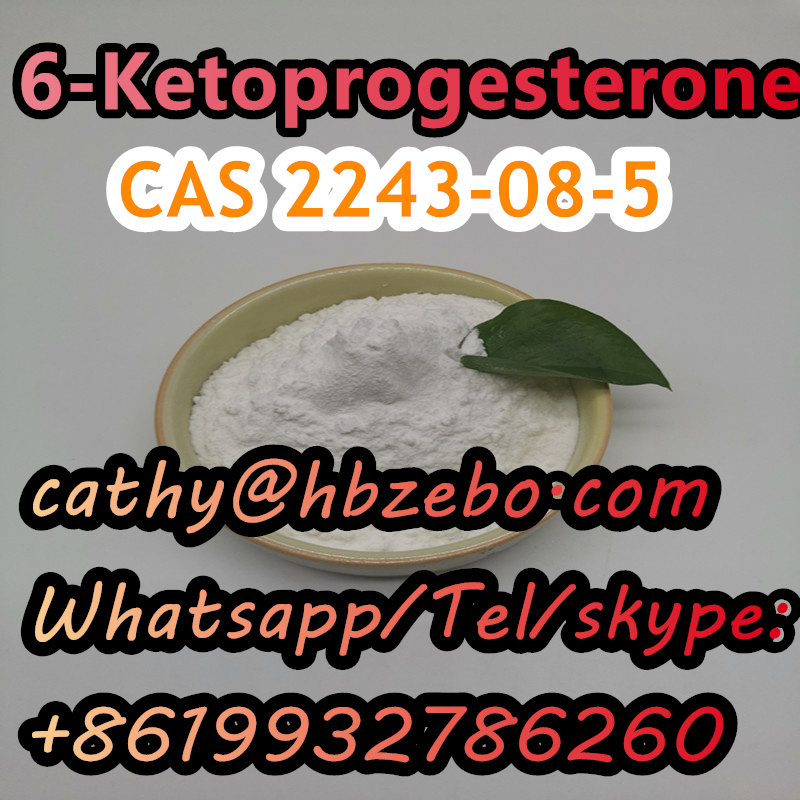 Wholesale price CAS 2243-08-5 6-Ketoprogesterone