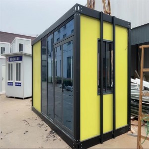 Bottom price Fiberglass Sandwich Panel - Workers Dormitory Container Camp On Construction Site  – Hongchang