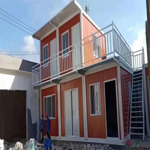 mobile prefab steel container house for hotel o...