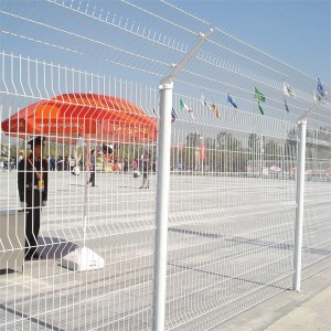3D Triangle bending fence&welded wire mesh fence&wire mesh fence