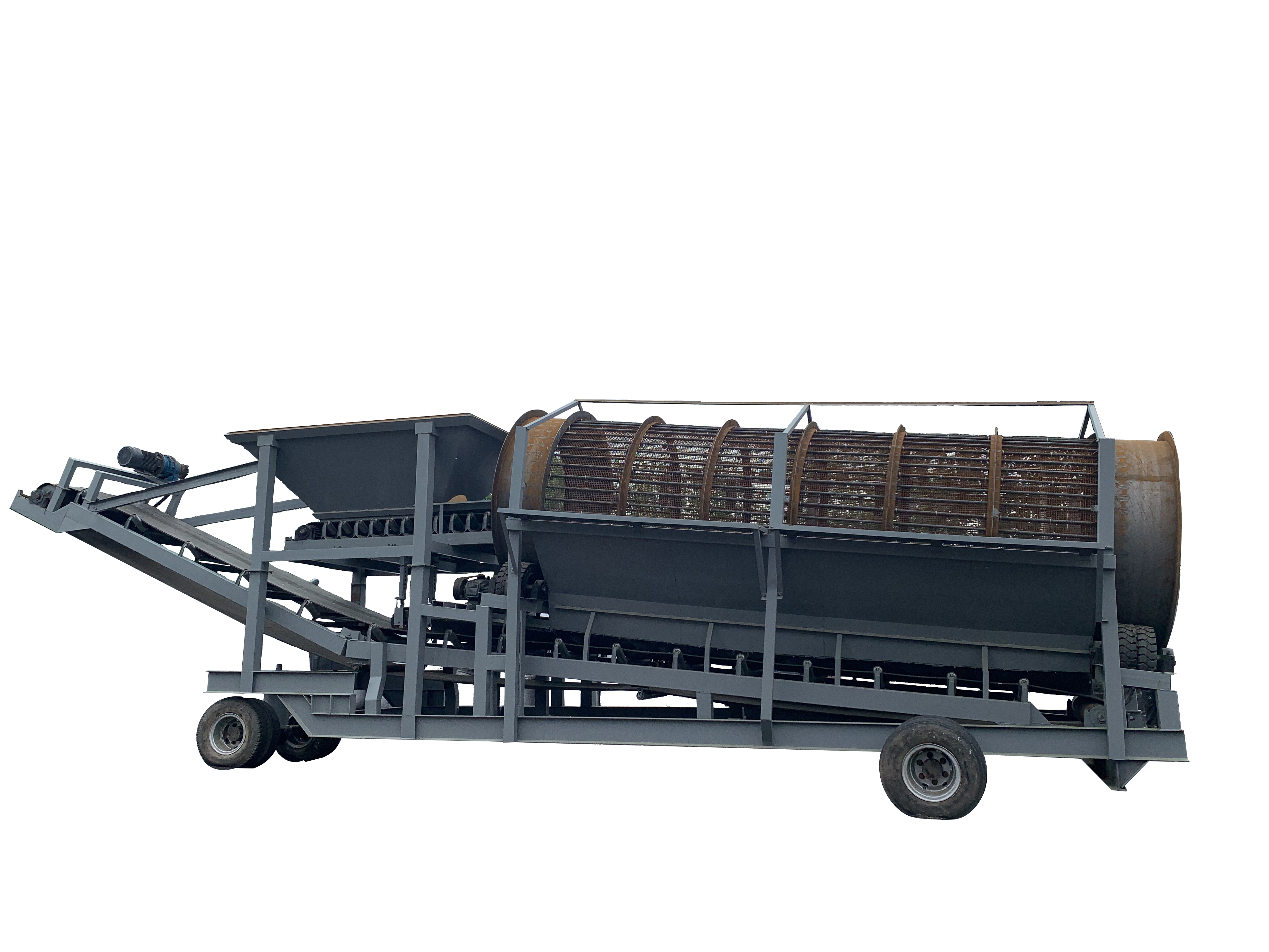 High quality affordable Mobile trommel screens for mining
