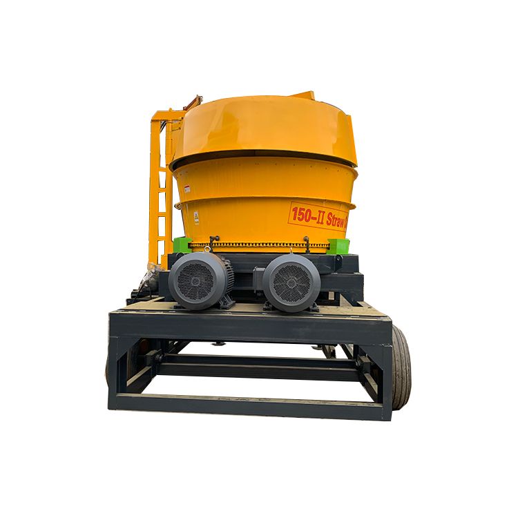 High productivity Straw Smash Master Hydraulic Top Cover Seals Dust Bale Crusher Straw Crusher