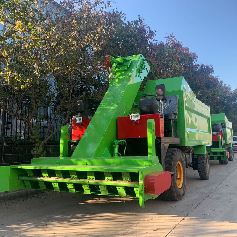 Total Mixed Ration Preparation Machine - Cattle Farm Automatic Manure Cleaning Vehicle Hydraulic Drive Self-Propelled Manure Cleaning Truck – Xingtang Huaicheng