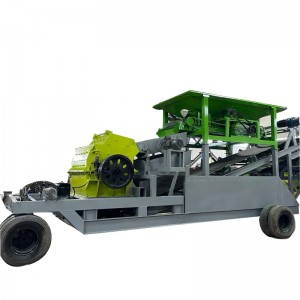 Large-Scale Mobile Crushing Mechanism Sand Machine Production Line