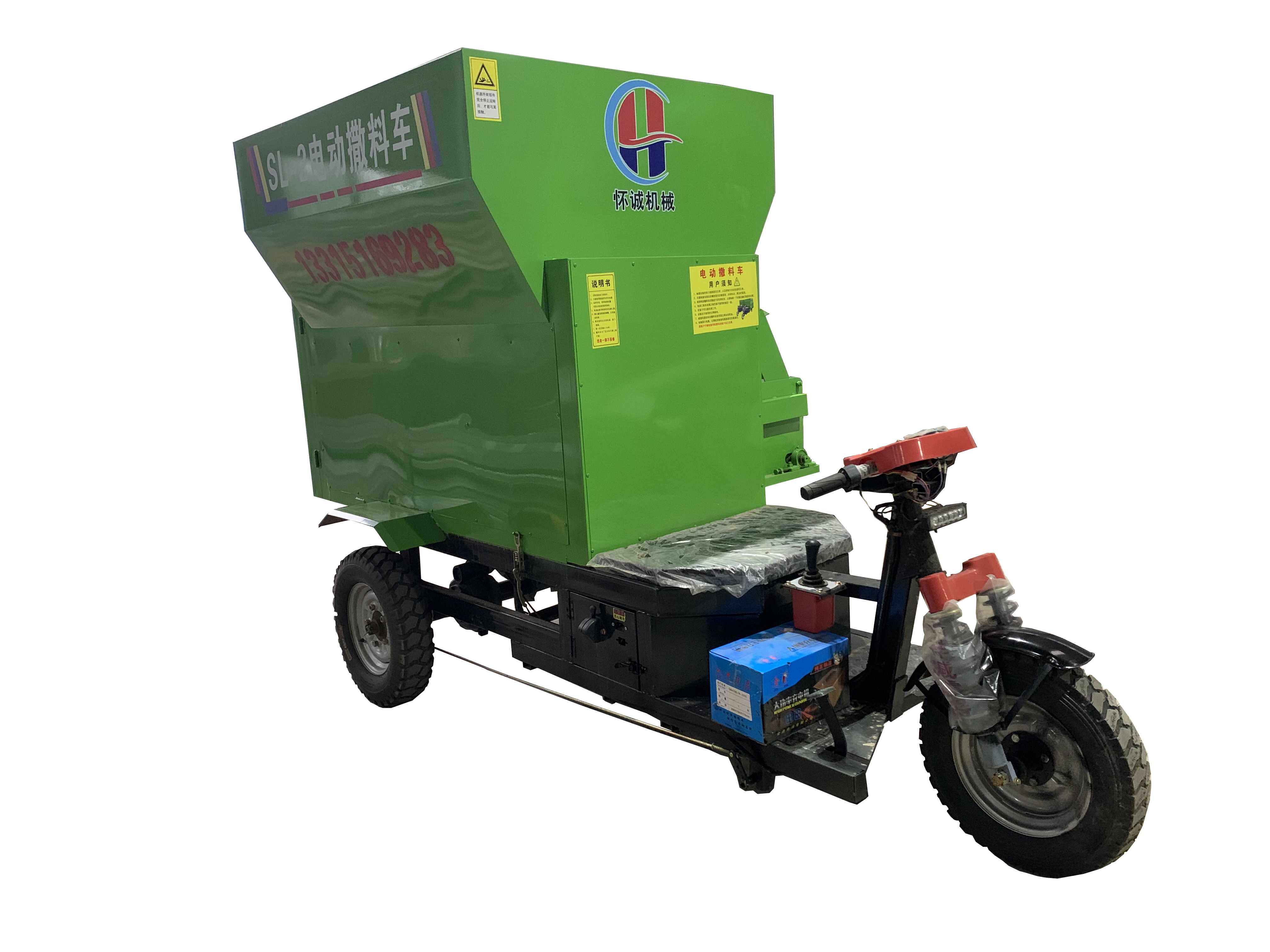 Say Goodbye to Manual Labor Electric Spreaders Simplify Cattle and Sheep Farming