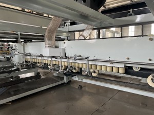 Liña de produción de enlaces de caixa de dobrado e pegado inferior de impresión de tinta de alta velocidade
