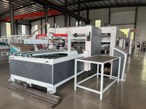 High-speed ink printing lower folding and gluing box linkage production line