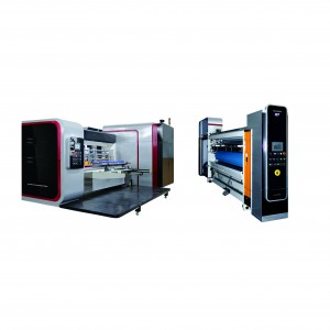 Fabryk makke hot-ferkeap Sina automatyske printsjen Lijmen bondeljen Linkage Line Carton Box Making Machinery