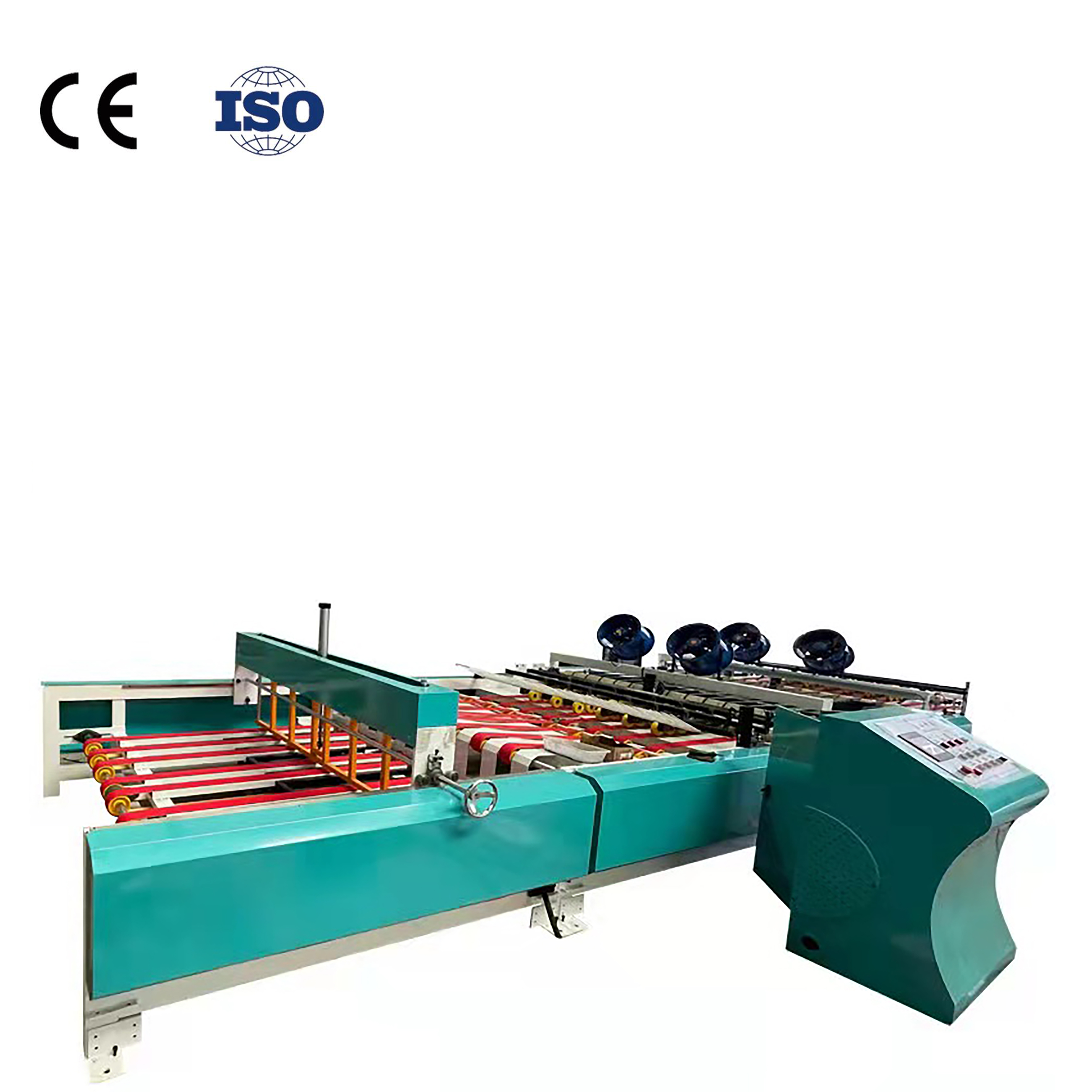 Corrugated Cardboard Printing Slotting Stripping cleaning Stacking Machine Featured Image