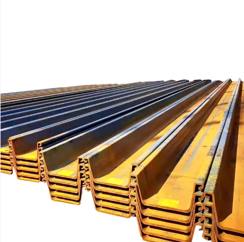 High Quality Cold Formed U Shaped Sheet Piling