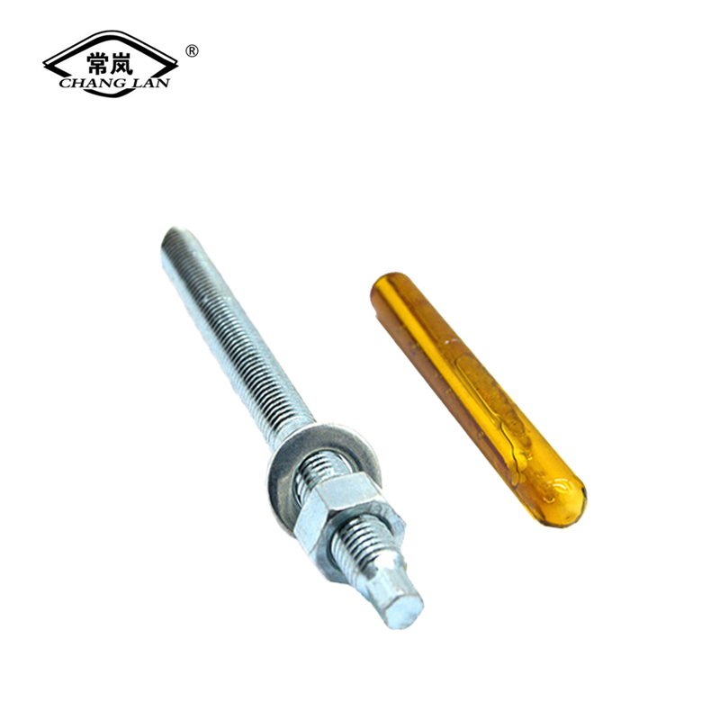Trending Products Countersunk Hex Head Bolt - Chemical Anchor M20 Copper Socket Bolt M6 Steel Thread Hollow Screw Hexagon Bolts Galvanized Carbon Steel Chemical Anchor Bolt for Construction Expans...