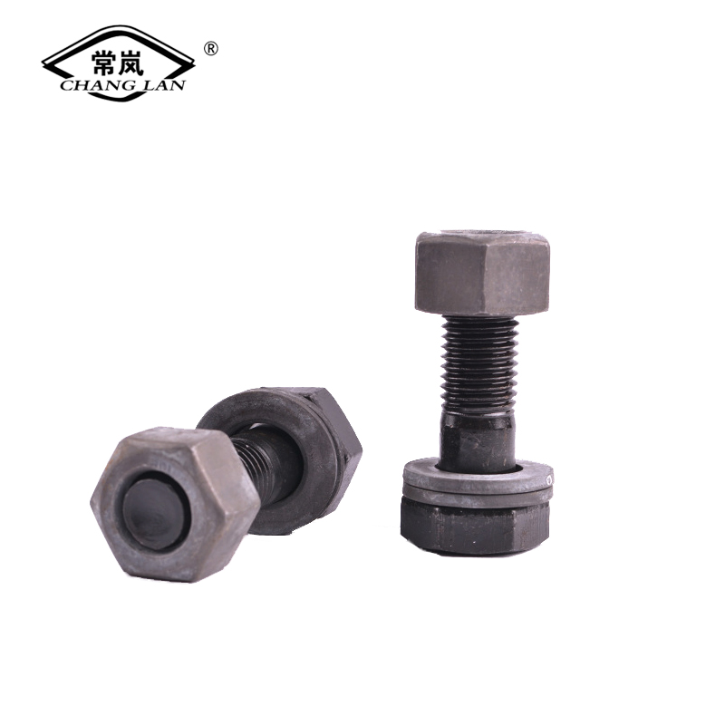 Rapid Delivery for Types Of Carriage Bolts - M12-M36 carbon steel HDG metric heavy hex head structural bolt and nut – Changlan