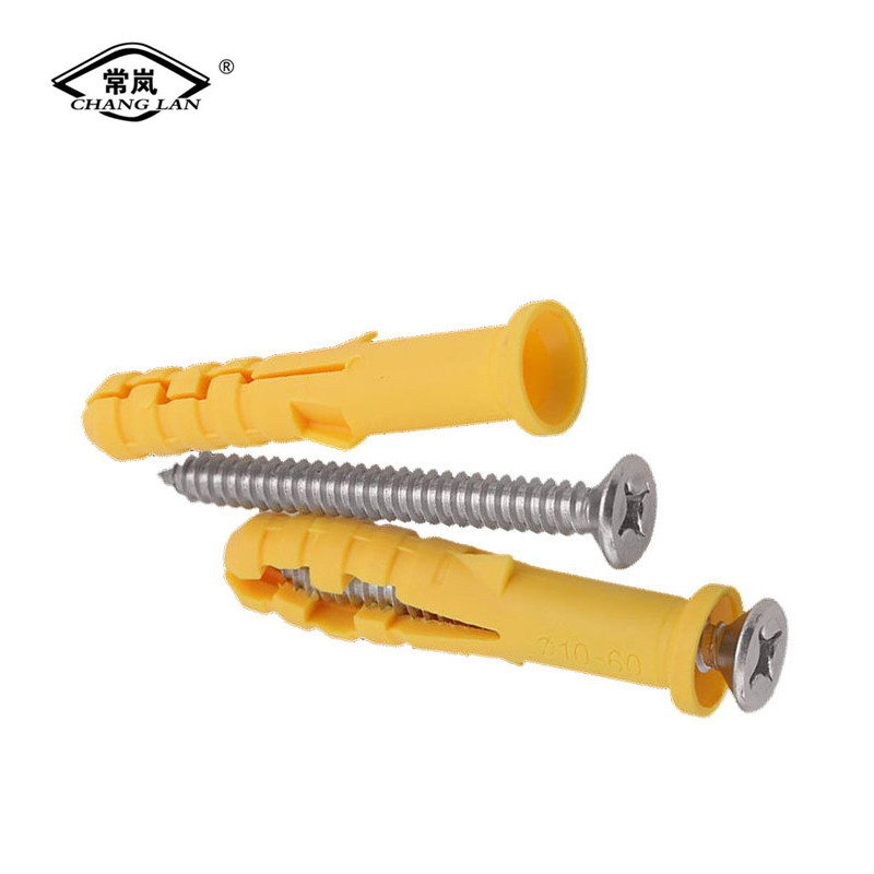 Manufacturing Companies for Eyelet Anchor Bolt - Concrete Nylon Easy Drive Drywall Expansion Plastic Anchor Screw Rame Fixing Wall Anchor Sleeve Screws Plastic Anchors Lag Expansion Nails Plugs Sc...