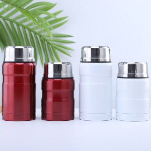 500ml 750ml Stainless Steel Insulated Vacuum Food Container