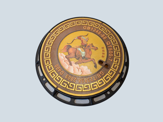 DI Manhole Covers size dia 800mm with colorful local history story