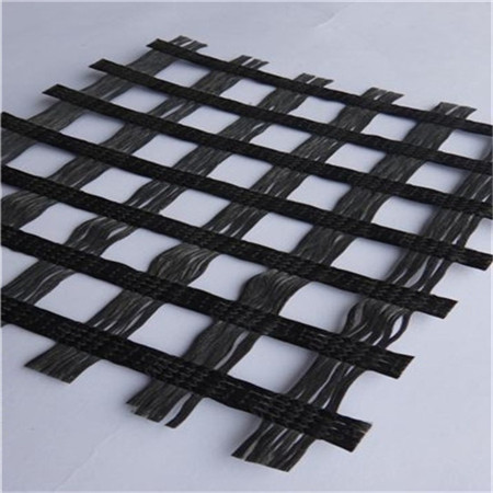 Polyester geogrid high strength PET geogrid for road highway reinforcement Featured Image