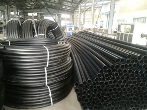 PE water supply pipe HDPE coil