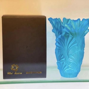 2022 New custom arabian Ramadan bakhoor portable liuli crystal incense burner for wedding decoration