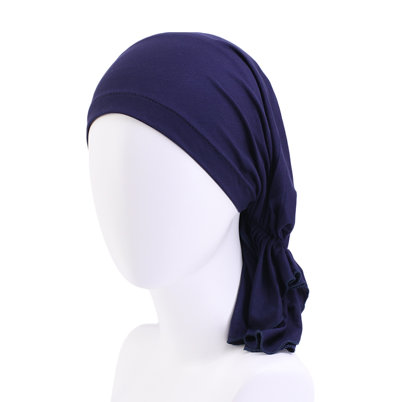 TJM-463 Pre-tie cotton headwrap headscarf