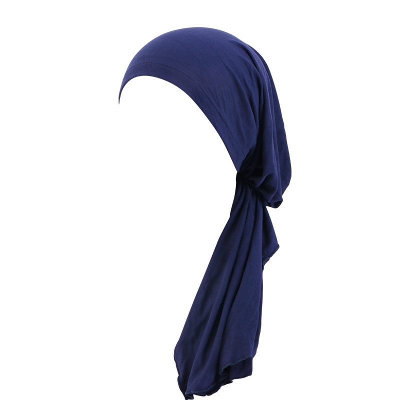 JDT-217A Cotton pre-tied head wrap headscarf