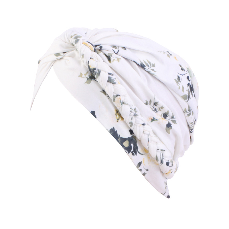 Braided turban head wrap headwrap african printing JD-1103-1T