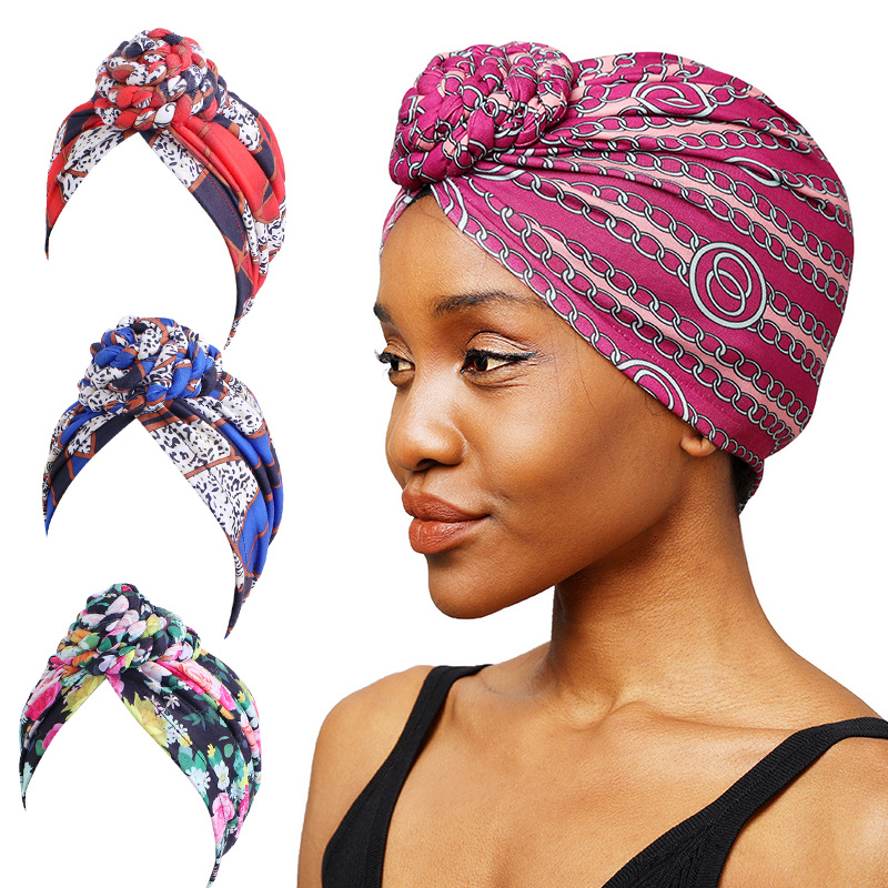 Wholesale High Quality turban wrap Factories –  Braided knot turban head wrap JD-1006T – GATHERTOP