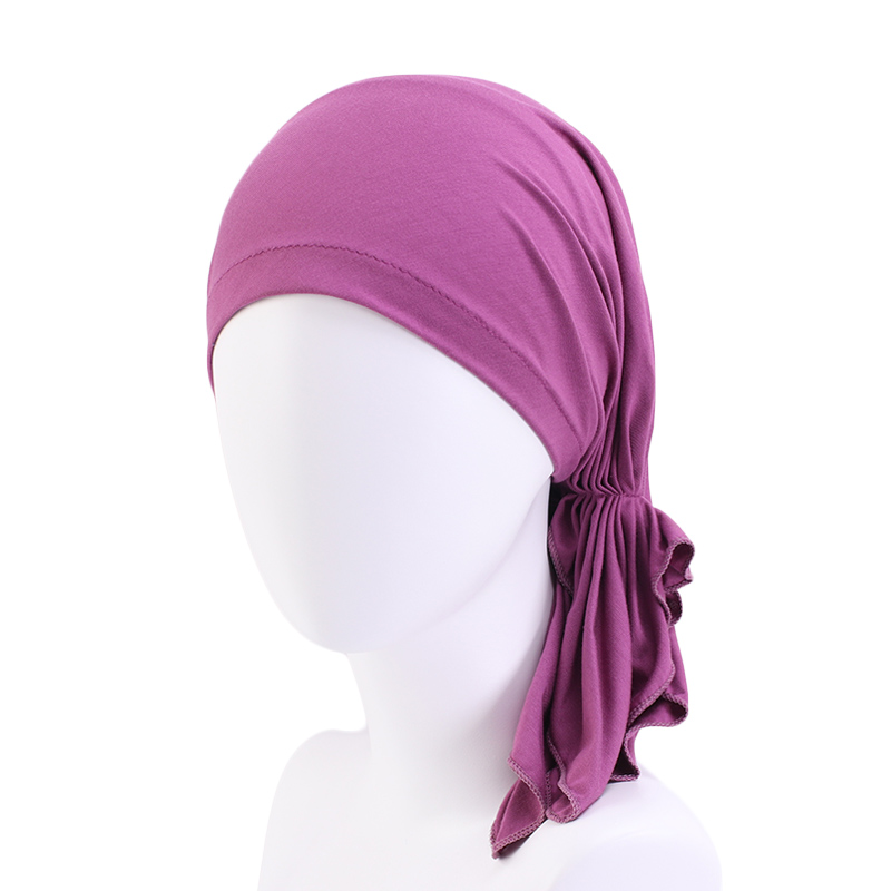 TJM-463 Pre-tie cotton headwrap headscarf