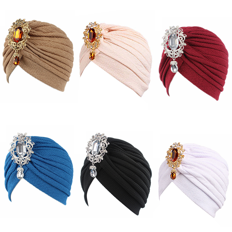pendant ruffle turban colors