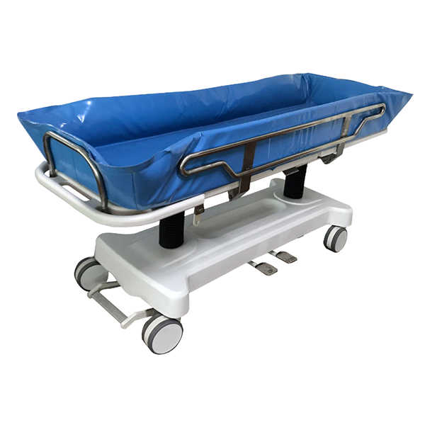 Best Price on Physical Aids - PX-YZ-1 Hydraulic Stainless Steel Shower Trolley –