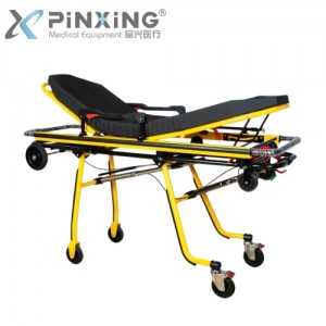 PX-D13 Ambulance stretcher with height adjustment feature