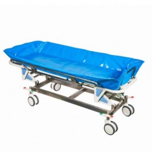 PX-XY-3 Height Adjustable Manual Shower Trolley For Patients Personal Hygiene