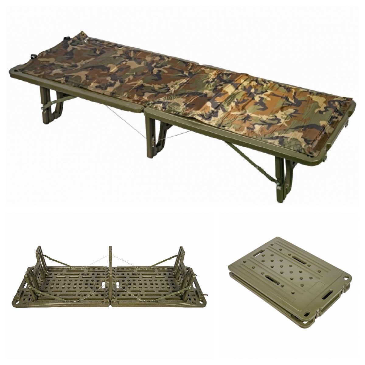 Manufacturer for Semi Automatic Hospital Bed - YZ02 Light-weight Military Folding Cot –