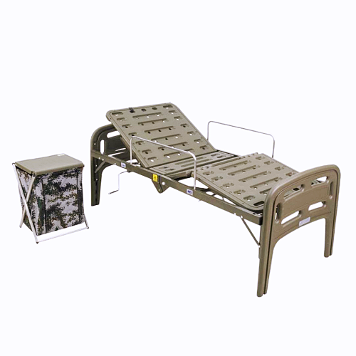 China wholesale Field Operation Module - PX-ZS2-900 2 Function Folding Field Hospital Bed  –