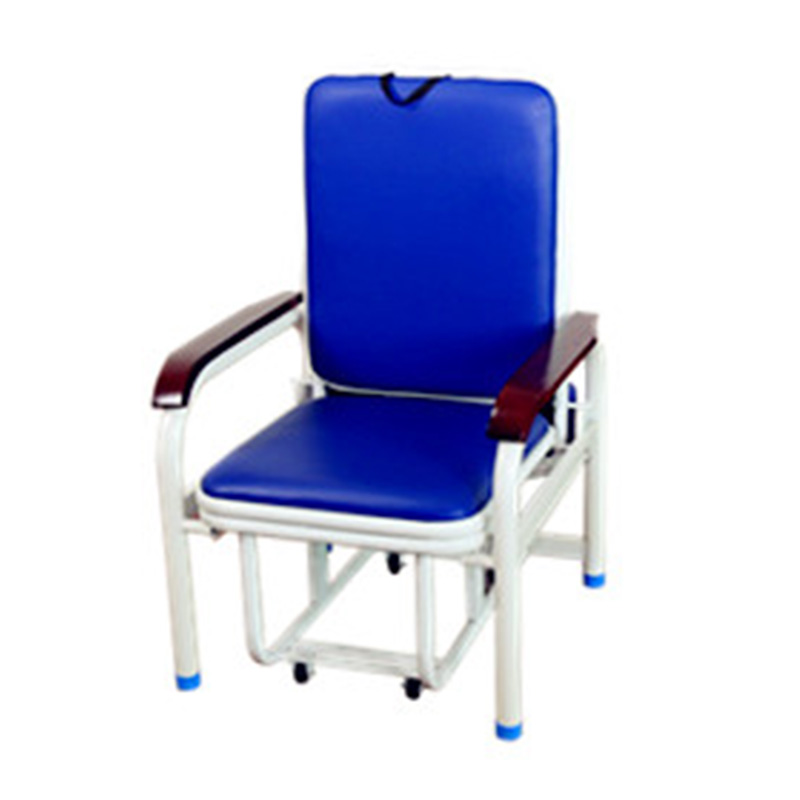 factory low price Assembled Bedside Cabinets - Foldable Accompanying Chairs Sleeping Chair Medical Reclining Chair for Hospital –